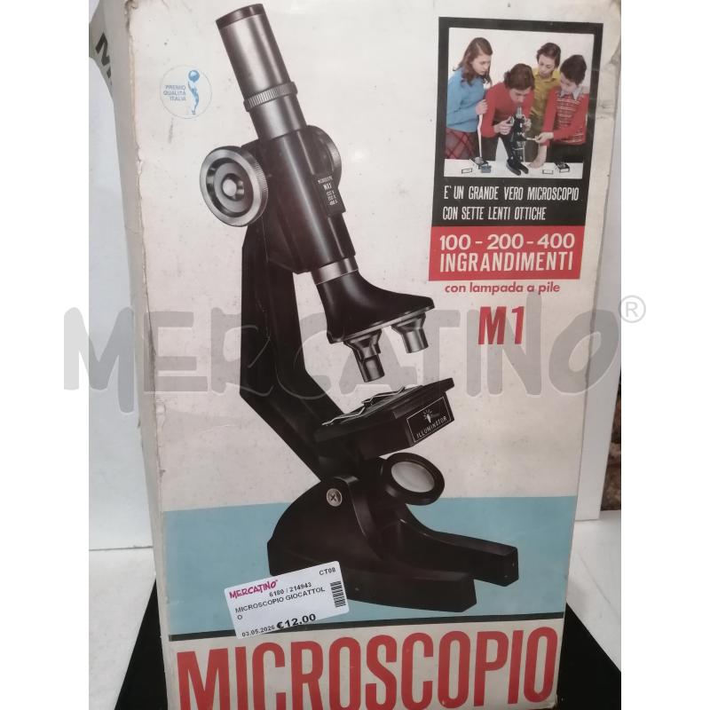MICROSCOPIO GIOCATTOLO | Mercatino dell'Usato Catania stazione centrale 1