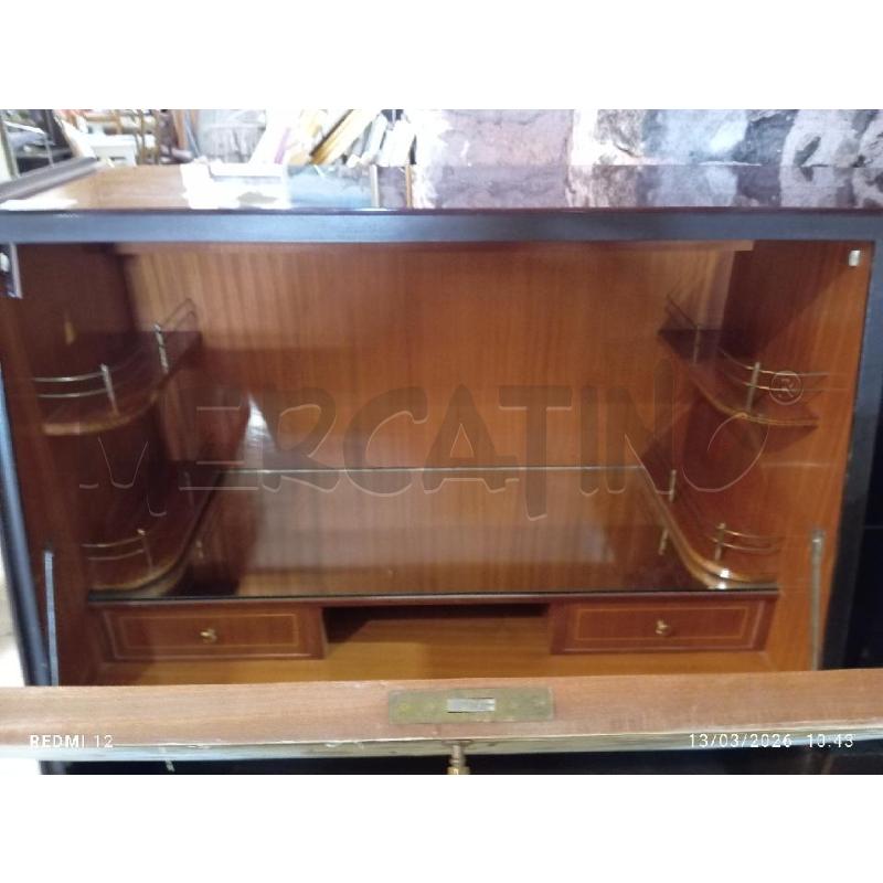 MOBILE  BAR ANNI 60 IN TEAK | Mercatino dell'Usato Catania stazione centrale 2