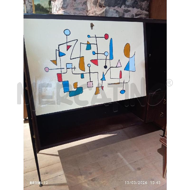 MOBILE  BAR ANNI 60 IN TEAK | Mercatino dell'Usato Catania stazione centrale 4