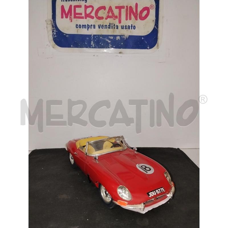 MODELLINO AUTO BURAGO JAGUAR SCALA1.18 | Mercatino dell'Usato Catania stazione centrale 1