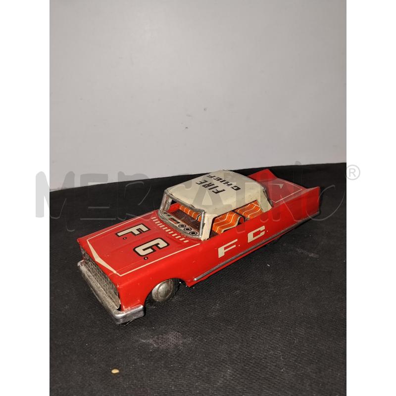 MODELLINO AUTO FIRE CHIEF VINTAGE | Mercatino dell'Usato Catania stazione centrale 2