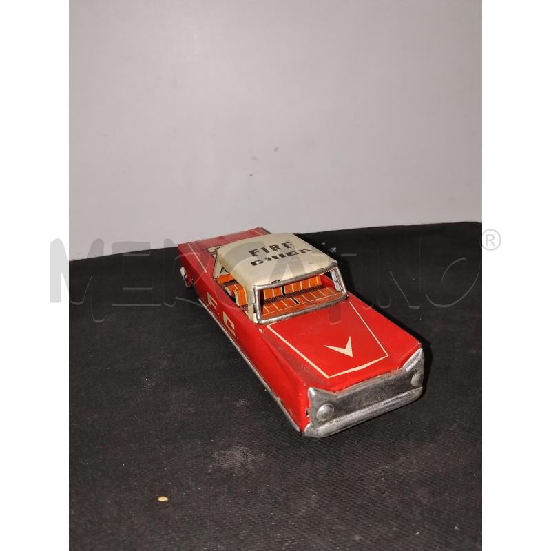 MODELLINO AUTO FIRE CHIEF VINTAGE | Mercatino dell'Usato Catania stazione centrale 3