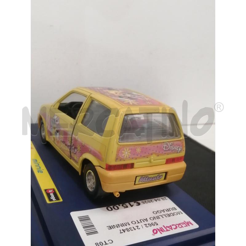 MODELLINO AUTO MINNIE BURAGO | Mercatino dell'Usato Catania stazione centrale 3