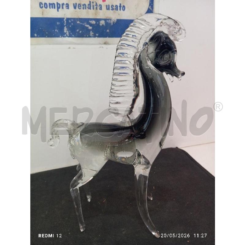 OGGETTO CAVALLO MURANO DA RIVEDERE  | Mercatino dell'Usato Catania stazione centrale 3