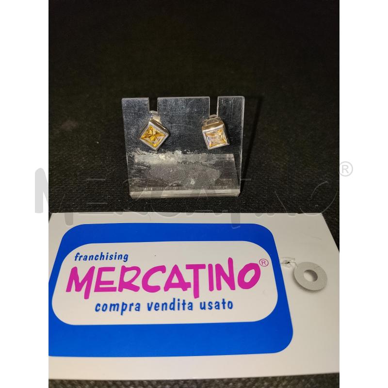 ORECCHINI  TOPAZIO | Mercatino dell'Usato Catania stazione centrale 1
