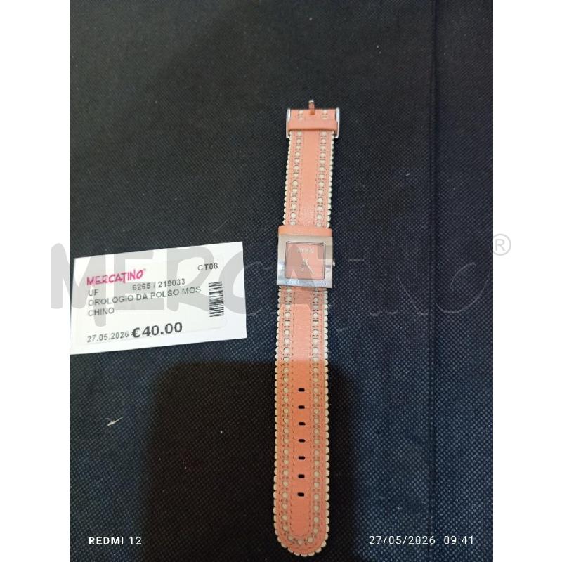 OROLOGIO DA POLSO MOSCHINO | Mercatino dell'Usato Catania stazione centrale 1