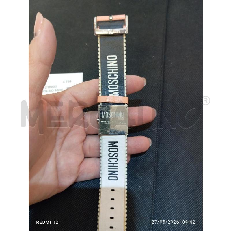 OROLOGIO DA POLSO MOSCHINO | Mercatino dell'Usato Catania stazione centrale 3