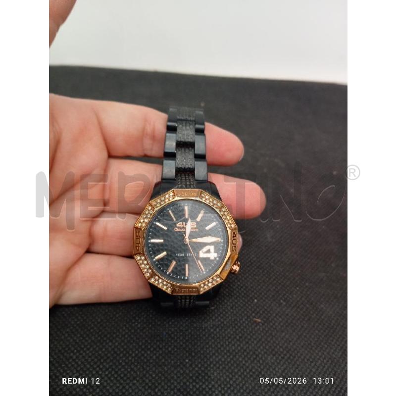 OROLOGIO DA POLSO  CESARE PACIOTTI NERO  | Mercatino dell'Usato Catania stazione centrale 1