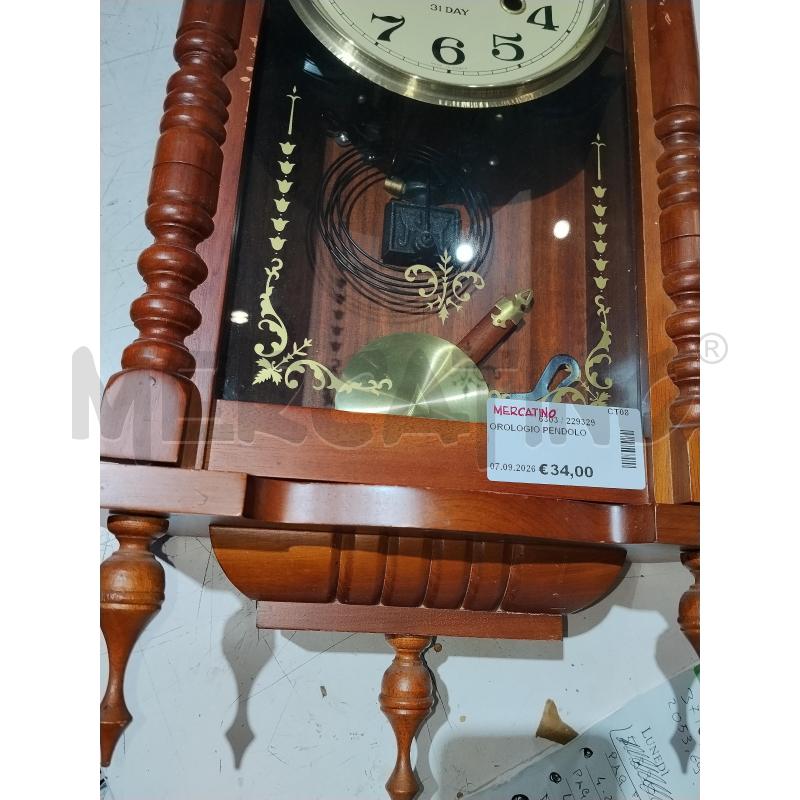 OROLOGIO PENDOLO | Mercatino dell'Usato Catania stazione centrale 3