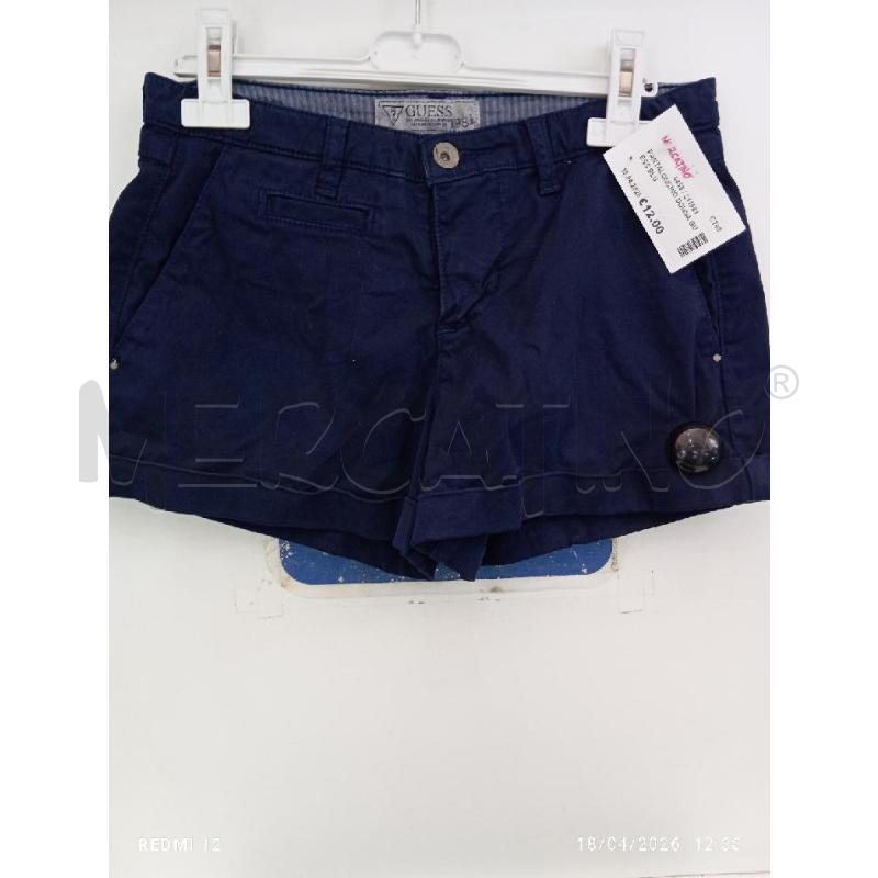 PANTALONCINO DONNA GUESS BLU  | Mercatino dell'Usato Catania stazione centrale 1