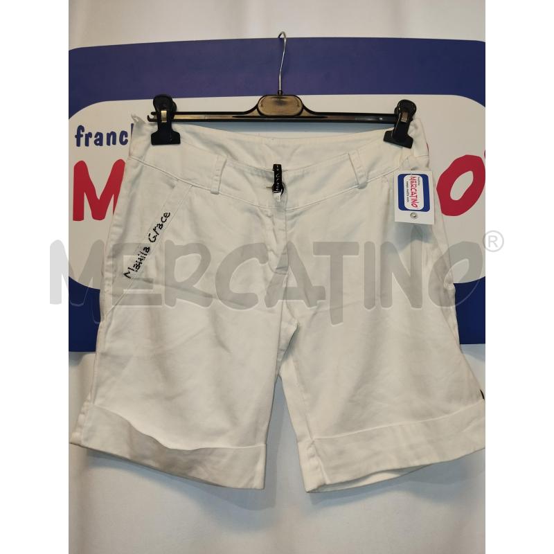 PANTALONCINO DONNA MANILA GRACE BIANCO | Mercatino dell'Usato Catania stazione centrale 1