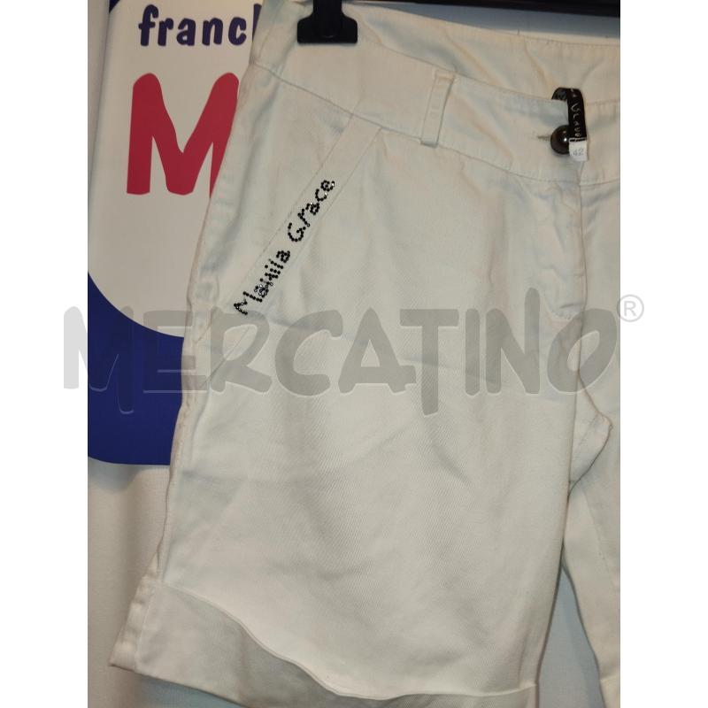 PANTALONCINO DONNA MANILA GRACE BIANCO | Mercatino dell'Usato Catania stazione centrale 2
