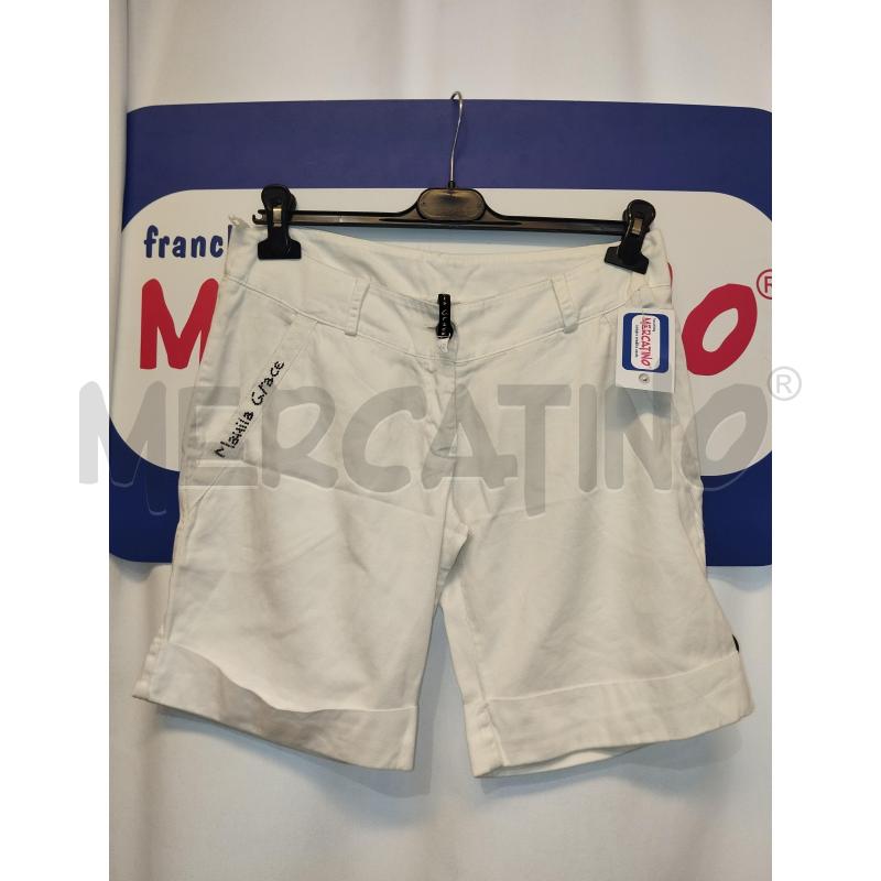 PANTALONCINO DONNA MANILA GRACE BIANCO | Mercatino dell'Usato Catania stazione centrale 3