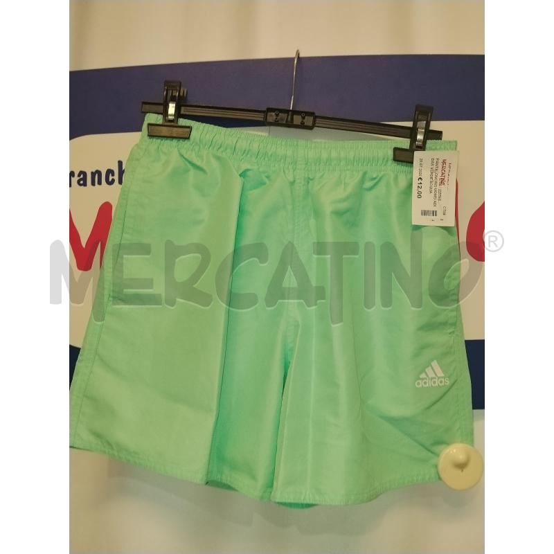 PANTALONCINO UOMO ADIDAS VERDE ACQUA | Mercatino dell'Usato Catania stazione centrale 1
