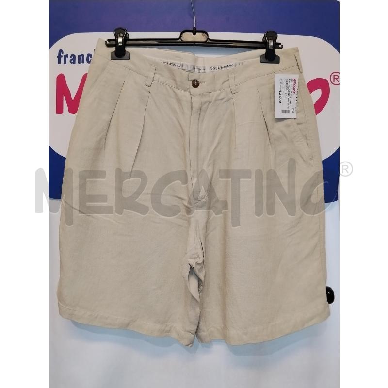 PANTALONCINO UOMO ARMANI BEIGE | Mercatino dell'Usato Catania stazione centrale 1