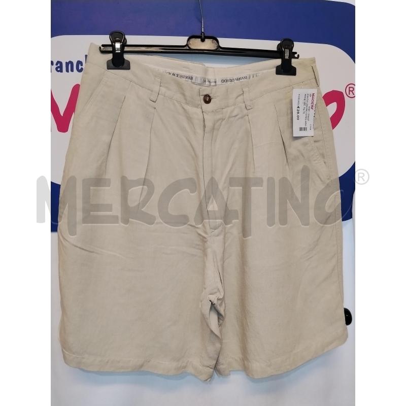 PANTALONCINO UOMO ARMANI BEIGE | Mercatino dell'Usato Catania stazione centrale 2