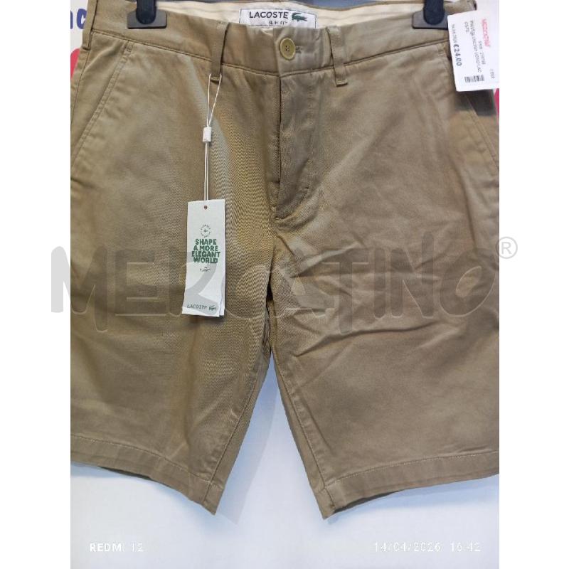 PANTALONCINO UOMO LACOSTE | Mercatino dell'Usato Catania stazione centrale 1