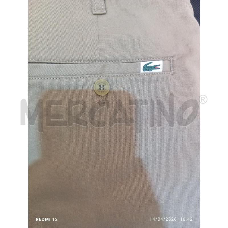 PANTALONCINO UOMO LACOSTE | Mercatino dell'Usato Catania stazione centrale 2