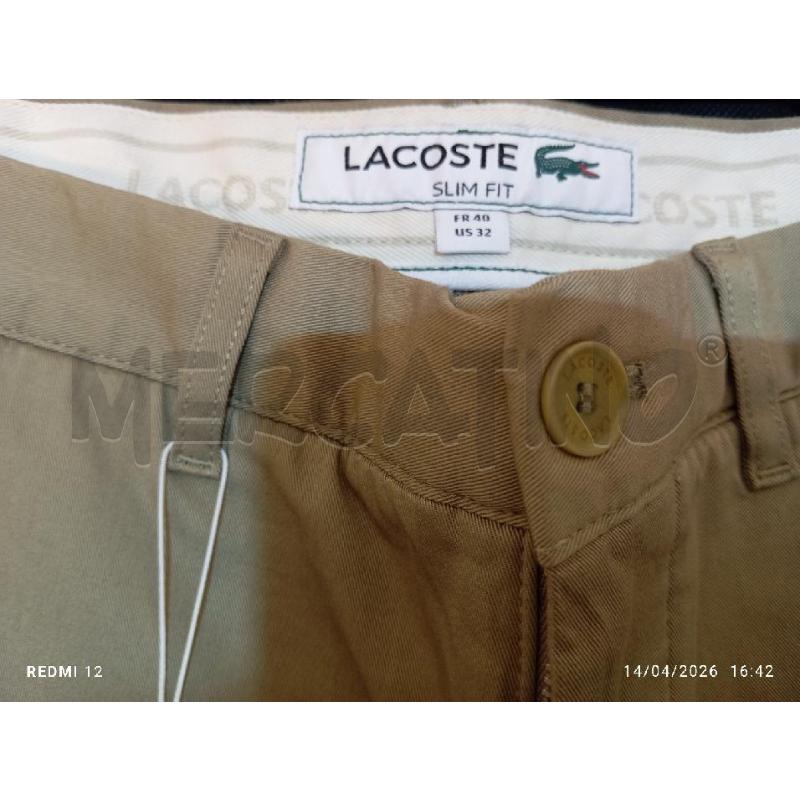 PANTALONCINO UOMO LACOSTE | Mercatino dell'Usato Catania stazione centrale 3
