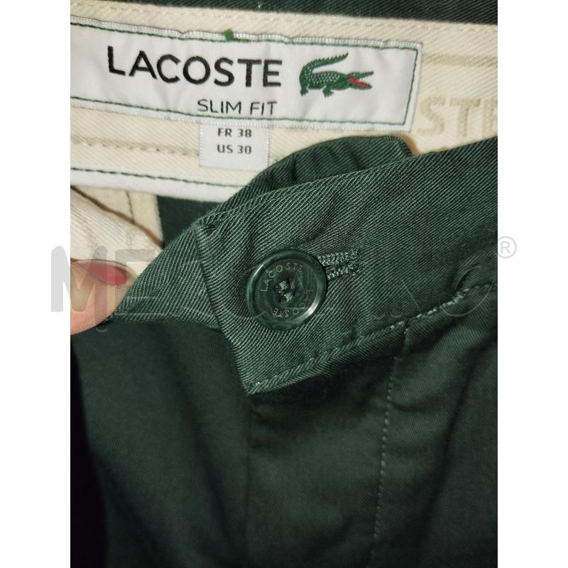 PANTALONCINO UOMO LACOSTE VERDE | Mercatino dell'Usato Catania stazione centrale 3