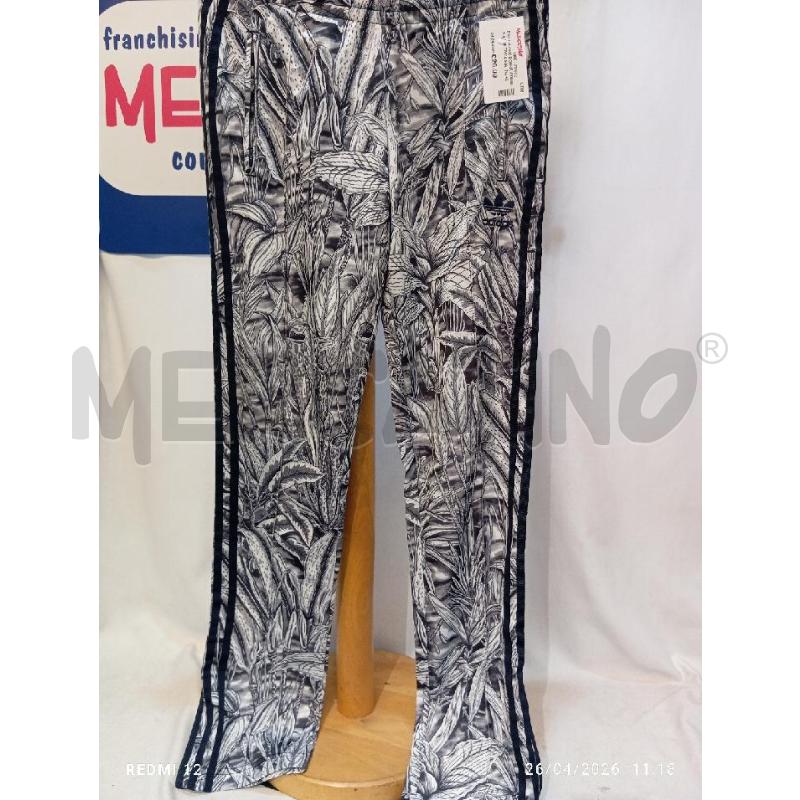 PANTALONE DONNA ADIDAS A FANTASIA BIANCO E NERO | Mercatino dell'Usato Catania stazione centrale 1