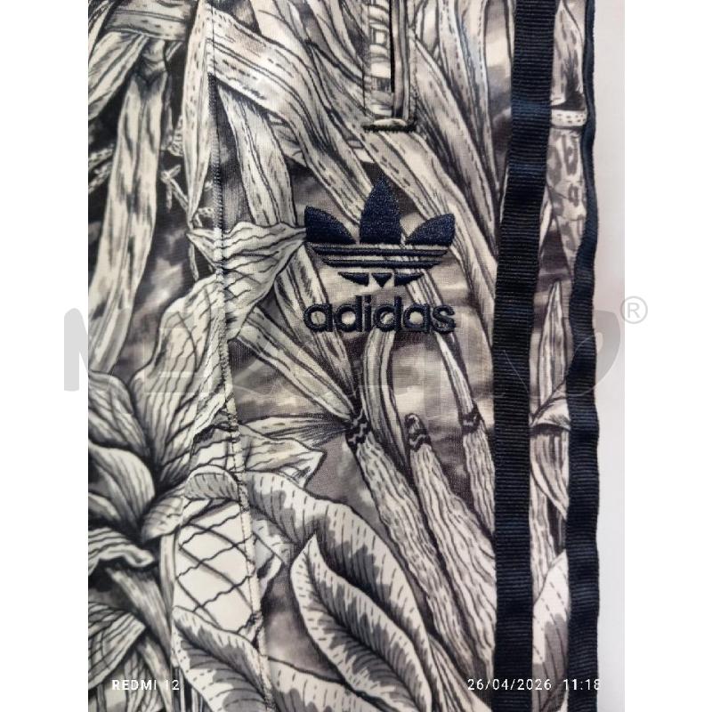 PANTALONE DONNA ADIDAS A FANTASIA BIANCO E NERO | Mercatino dell'Usato Catania stazione centrale 2
