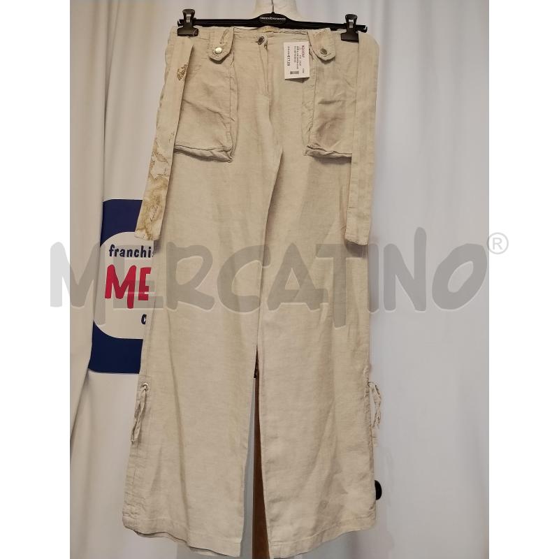 PANTALONE DONNA ALVIERO MARTINI BEIGE  | Mercatino dell'Usato Catania stazione centrale 1