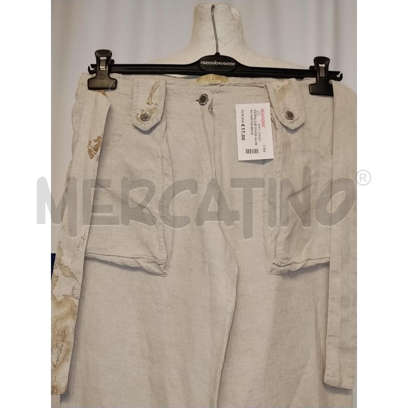 PANTALONE DONNA ALVIERO MARTINI BEIGE  | Mercatino dell'Usato Catania stazione centrale 2