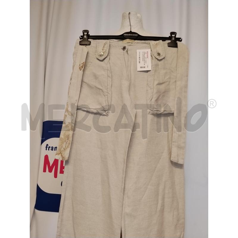 PANTALONE DONNA ALVIERO MARTINI BEIGE  | Mercatino dell'Usato Catania stazione centrale 3