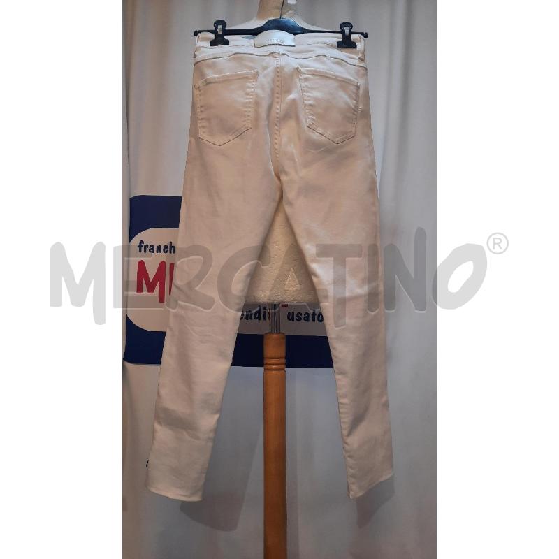 PANTALONE DONNA BIANCO VICOLO | Mercatino dell'Usato Catania stazione centrale 2