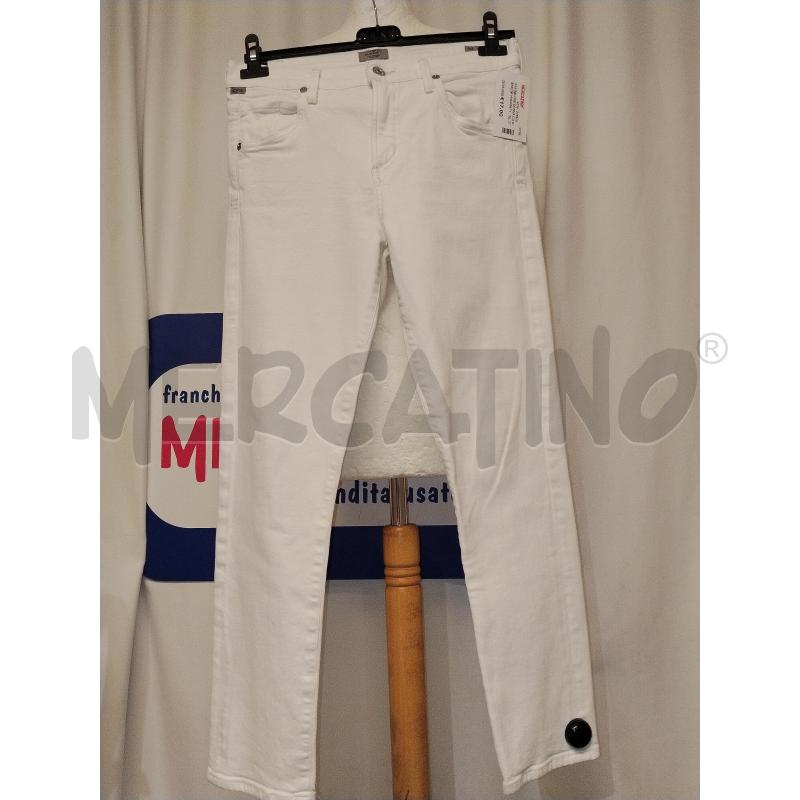PANTALONE DONNA CITIZENS OF HUMANITY BIANCO | Mercatino dell'Usato Catania stazione centrale 2