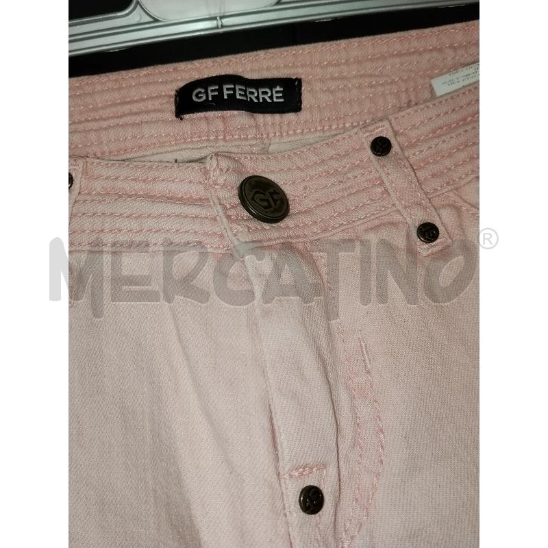 PANTALONE DONNA FERRE JEANSATO ROSA | Mercatino dell'Usato Catania stazione centrale 5