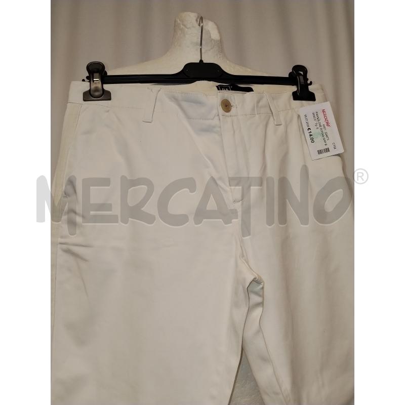 PANTALONE DONNA GAP BIANCO  | Mercatino dell'Usato Catania stazione centrale 2
