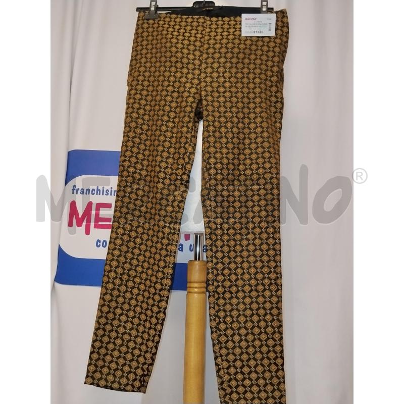 PANTALONE DONNA IMPERIAL MARRONE A FANTASIA | Mercatino dell'Usato Catania stazione centrale 1