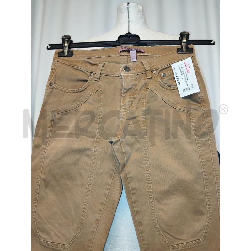 PANTALONE DONNA JECKERSON BEIGE  | Mercatino dell'Usato Catania stazione centrale 2