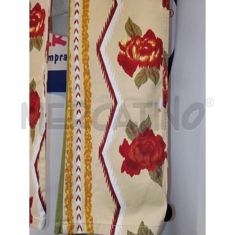 PANTALONE DONNA JECKERSON BEIGE A FANTASIA | Mercatino dell'Usato Catania stazione centrale 3
