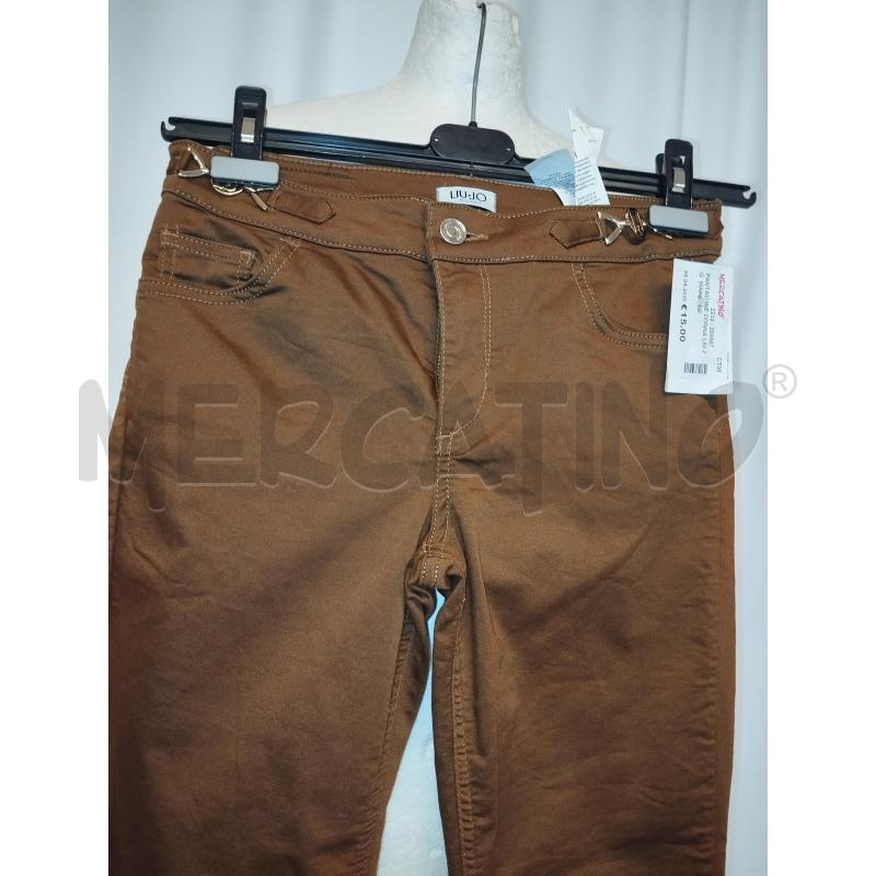 PANTALONE DONNA LIU.JO  MARRONE  | Mercatino dell'Usato Catania stazione centrale 2
