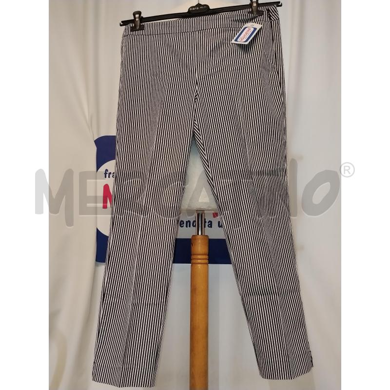 PANTALONE DONNA MARELLA BLU E BIANCO A RIGHE | Mercatino dell'Usato Catania stazione centrale 1