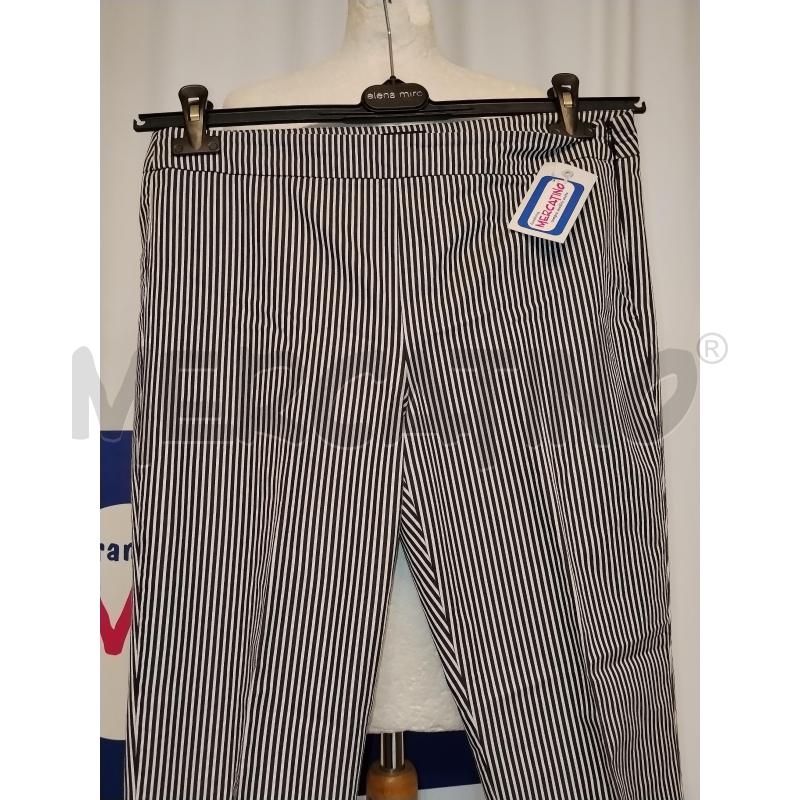 PANTALONE DONNA MARELLA BLU E BIANCO A RIGHE | Mercatino dell'Usato Catania stazione centrale 2