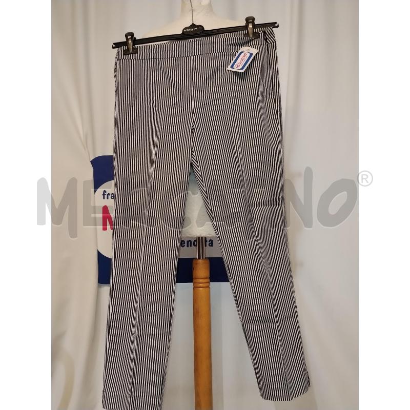 PANTALONE DONNA MARELLA BLU E BIANCO A RIGHE | Mercatino dell'Usato Catania stazione centrale 3