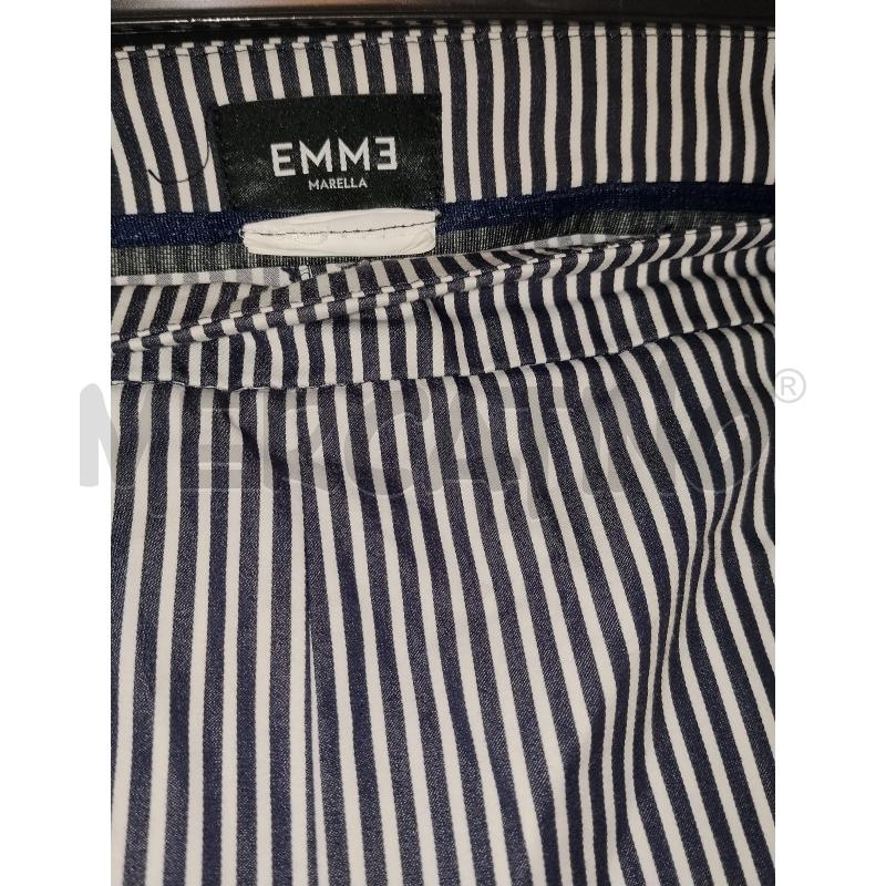 PANTALONE DONNA MARELLA BLU E BIANCO A RIGHE | Mercatino dell'Usato Catania stazione centrale 4