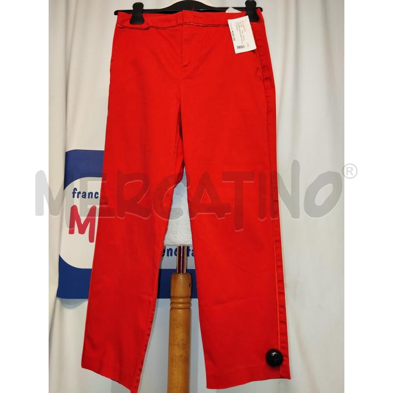PANTALONE DONNA MAX &CO ROSSO  | Mercatino dell'Usato Catania stazione centrale 1