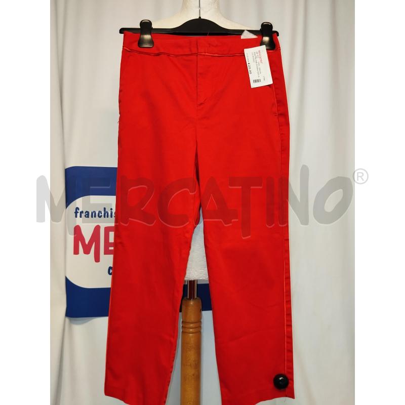 PANTALONE DONNA MAX &CO ROSSO  | Mercatino dell'Usato Catania stazione centrale 2