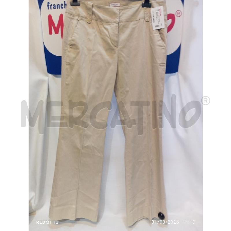 PANTALONE DONNA MAX & CO BEIGE  | Mercatino dell'Usato Catania stazione centrale 1