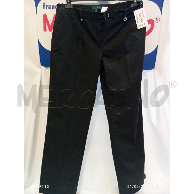 PANTALONE DONNA NERO BORBONESE  | Mercatino dell'Usato Catania stazione centrale 1