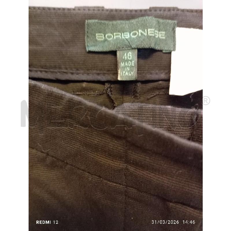PANTALONE DONNA NERO BORBONESE  | Mercatino dell'Usato Catania stazione centrale 2