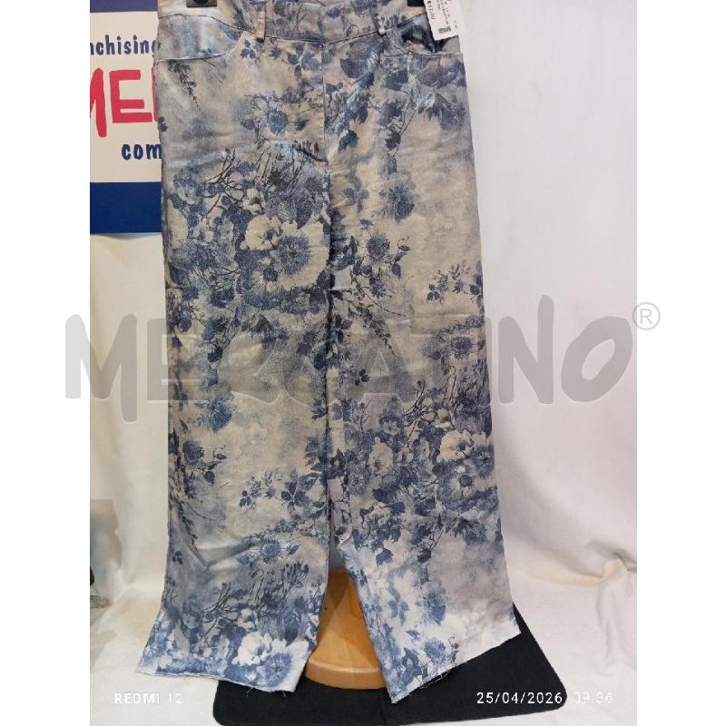 PANTALONE DONNA OPERA BLU A FANTASIA | Mercatino dell'Usato Catania stazione centrale 1