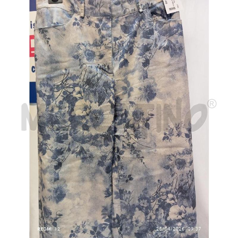 PANTALONE DONNA OPERA BLU A FANTASIA | Mercatino dell'Usato Catania stazione centrale 2