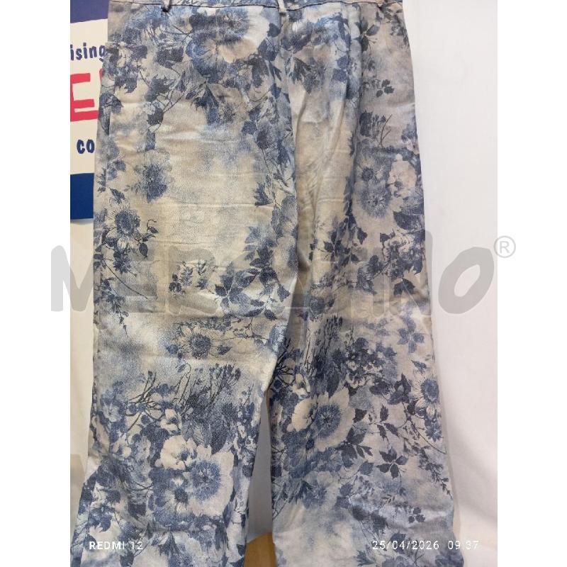 PANTALONE DONNA OPERA BLU A FANTASIA | Mercatino dell'Usato Catania stazione centrale 3