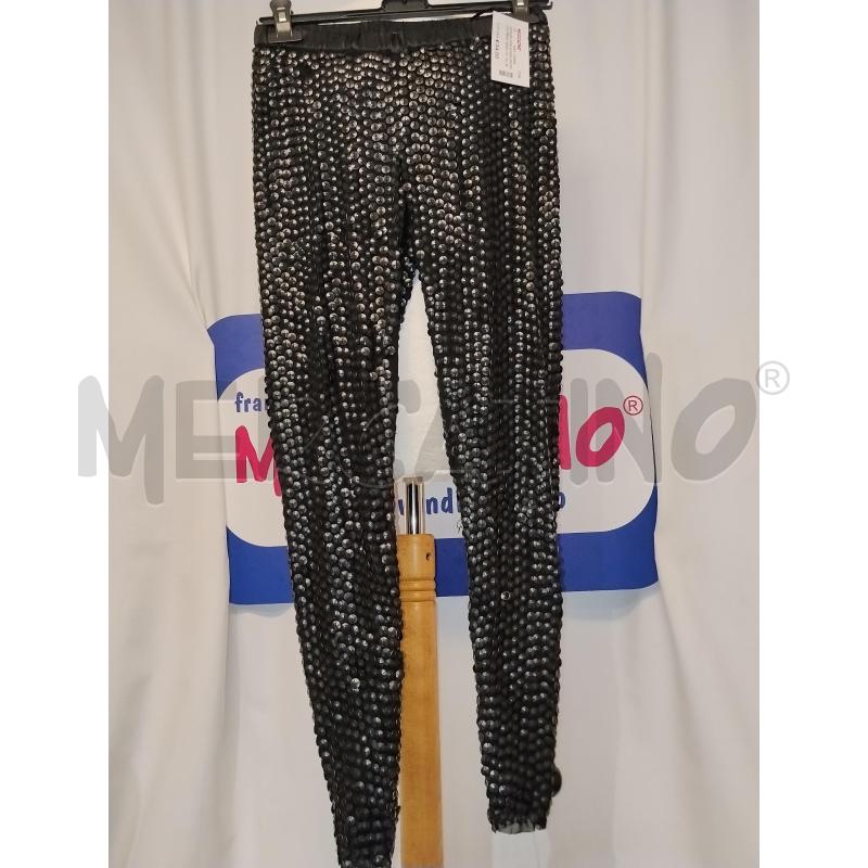 PANTALONE DONNA PATRIZIA PEPE NERO CON PAILLETTS  | Mercatino dell'Usato Catania stazione centrale 1